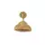 Farheen Gold Jhumka Earrings