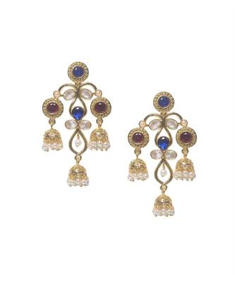 Electra Multi Jhumki Earrings 1