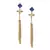 Sapphire Tassel Earrings