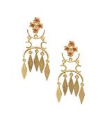 Gold Tassel Earrings