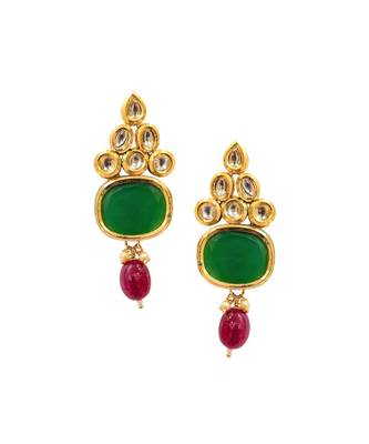 Multi Kundan Earrings 1