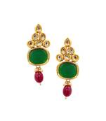 Multi Kundan Earrings