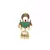 Diya Green Jhumka Earrings