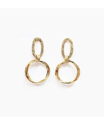 Izaraa Gold Hoop earrings 1