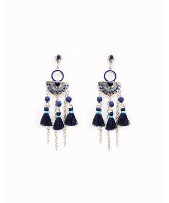 Laniya Blue Boho Earrings 1