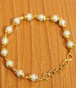 White Pearl Bracelets