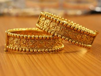 Gold Bangles 1