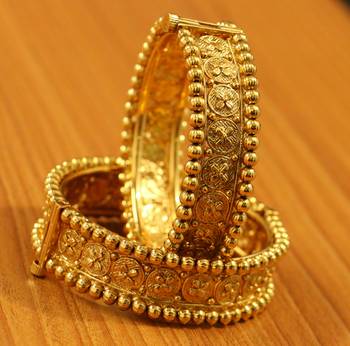Gold Bangles 2
