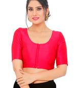 Pink Mulbury Readymade Padded Saree Blouse