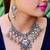 Oxidized Metal Jewellery Set  Pattern 10