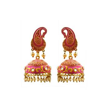 Multicolor Pearl Earrings 1