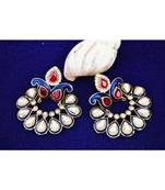 Pearl Chand Bali Earrings