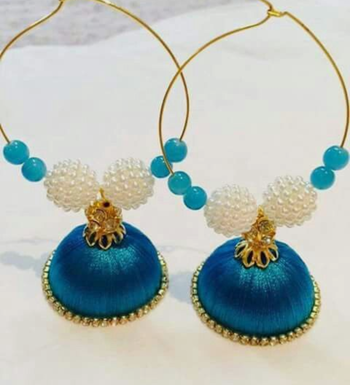 Blue earrings 1