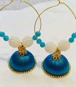 Blue earrings