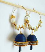 Blue earrings