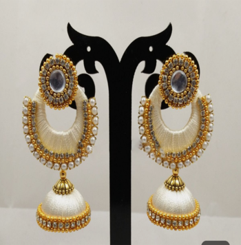 White earrings 1