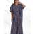 Block Printed Floral Long Kaftan Hippie Boho Indian Dress Evening Gown Maxi Dress Plus Size Tunic