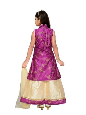 Kidling Kids Party Wear Lehenga Choli Set  For Girls 2