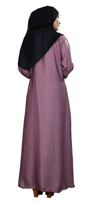 Salmon Embroidered Nida Burka 3