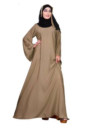 Ivory Embroidered Nida Burka 1