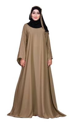Ivory Embroidered Nida Burka 5