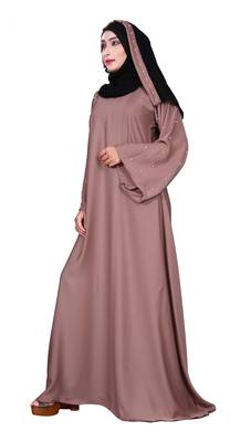 Salmon Embroidered Nida Burka 2