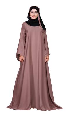 Salmon Embroidered Nida Burka 5