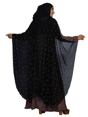 Light-Violet Embroidered Nida Burka 3