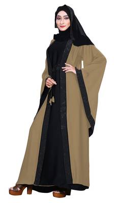 Ivory Embroidered Nida Burka 2