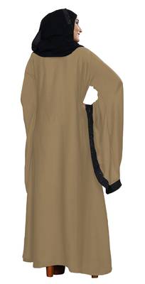 Ivory Embroidered Nida Burka 3