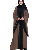 Violet Embroidered Nida Burka