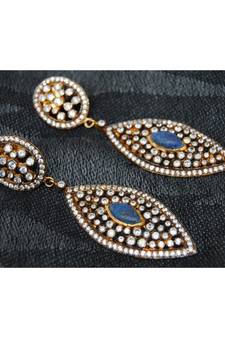 Diamond Lapiz Dangler Earrings