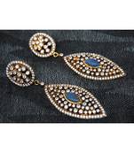 Diamond Lapiz Dangler Earrings
