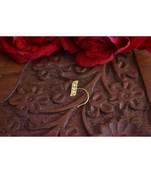 Designer diamond classic Golden nose pin or nose ring