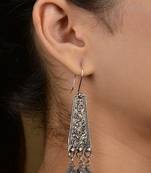 Silver Coin Earrings