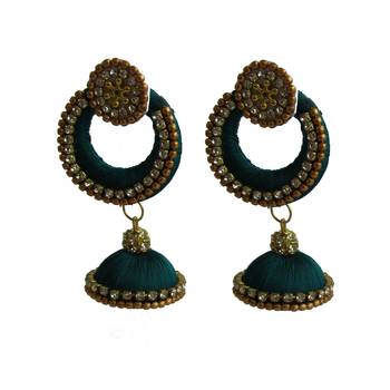 Green chandbali 1