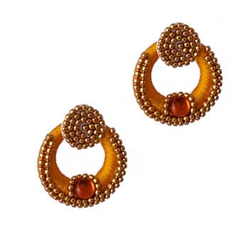 Gold chandbali 1