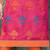 Pink embroidered chanderi salwar with dupatta