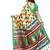 Beige Printed Art Silk Sarees With Blouse