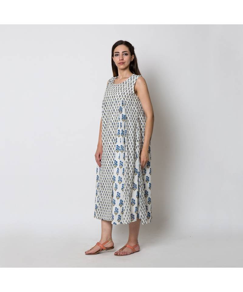 Blue Breeze Layered Kurta