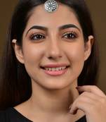 German Silver Flower Maangtikka