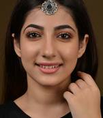 German Silver Mirror Maangtikka