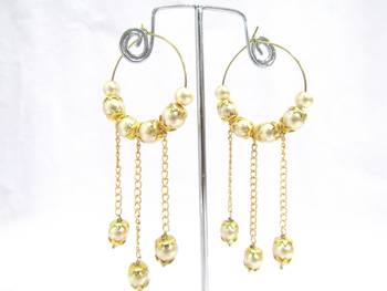 Gold earrings 2