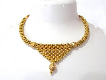 Gold necklaces 1