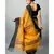 Khadi cotton saree with stunning swan & fish motifs