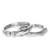 Infuzze Set of 2 Silver-Toned Textured Tribal Anklets