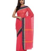 CLASSICATE from the house of The Chennai Silks Women's Multicolor Chettinad Cotton Saree With Blouse Piece