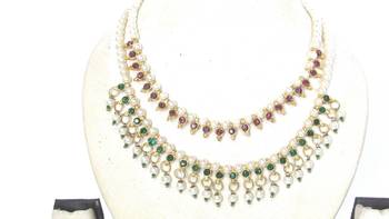 Multicolor cubic zirconia jewellery combo 1