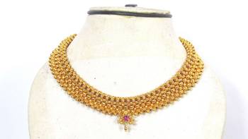 Gold cubic zirconia necklaces 2