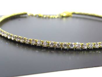 White cubic zirconia necklaces 3